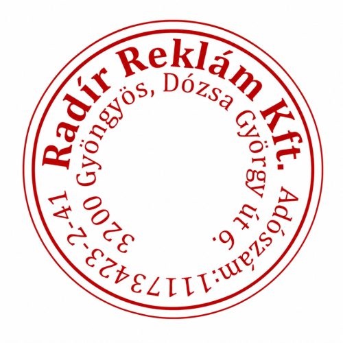 Bélyegző R17 komplett