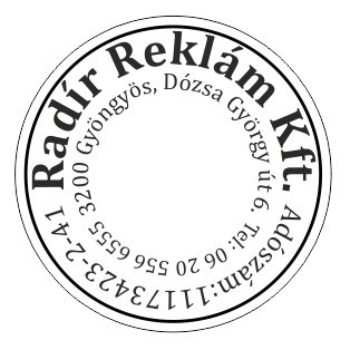 Bélyegző R24 komplett