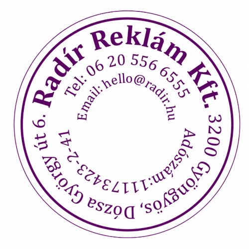 Bélyegző R30 komplett