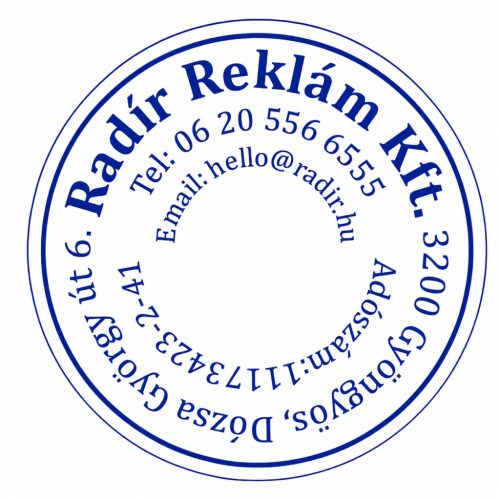 Bélyegző R30 komplett