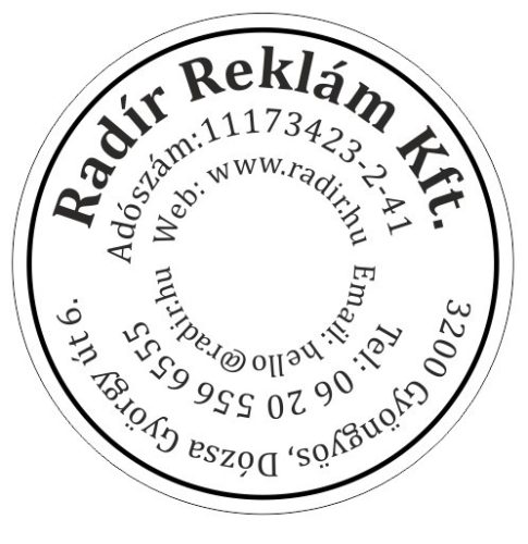 Bélyegző R40 komplett