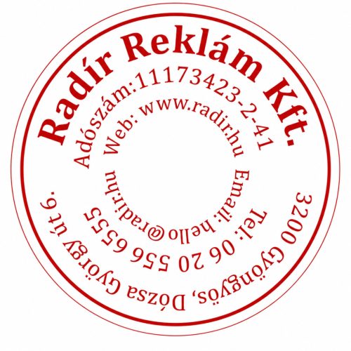 Bélyegző R40 komplett