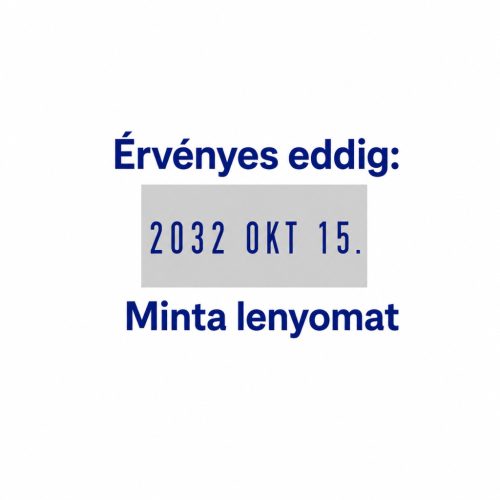 Dátumbélyegző szöveggel - Printer 52