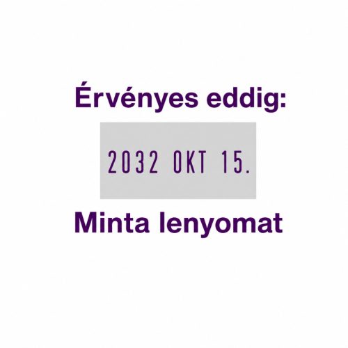 Dátumbélyegző szöveggel - Printer 52