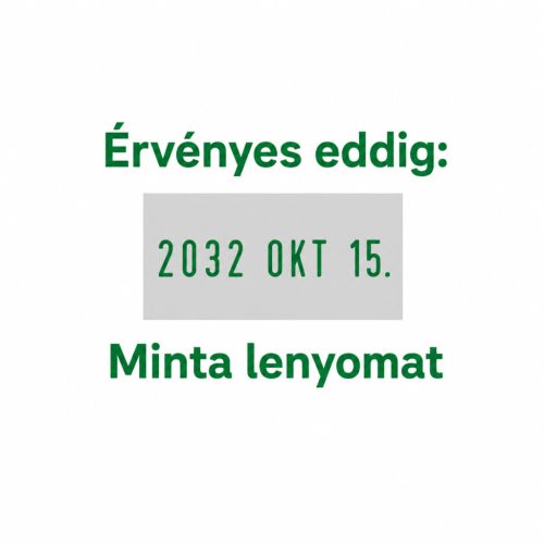 Dátumbélyegző szöveggel - Printer 52