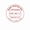 Dátumbélyegző szöveggel - R 30 kör 