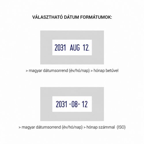 Dátumbélyegző szöveggel - Printer S 260