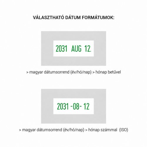 Dátumbélyegző szöveggel - Printer S 260