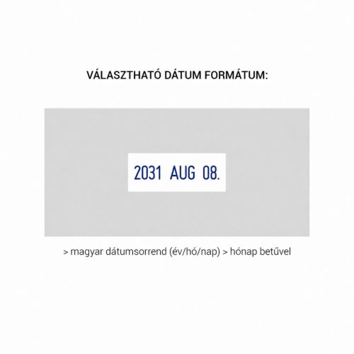 Dátumbélyegző közép  - Printer 60