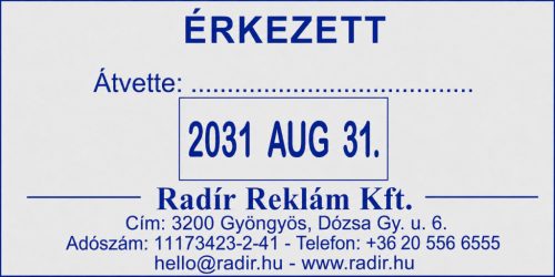Dátumbélyegző közép  - Printer 60