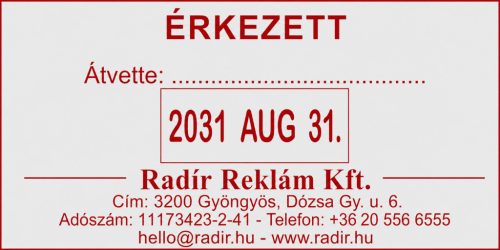 Dátumbélyegző közép  - Printer 60