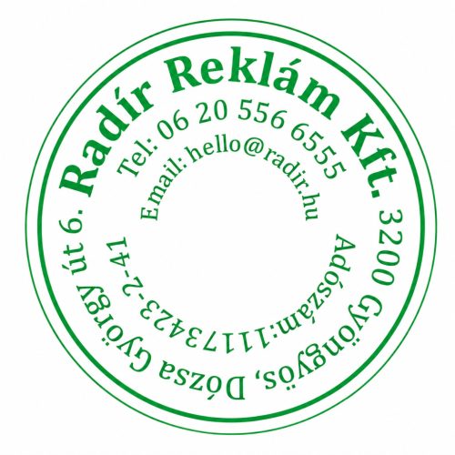 Bélyegző R30 komplett