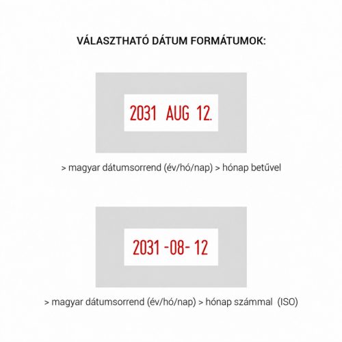 Dátumbélyegző szöveggel - Printer S 260